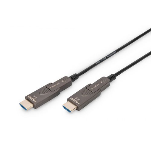 Digitus 4k ? Câble Fibre Optique Hybride Hdmi Aoc Avec 10m Connecteur