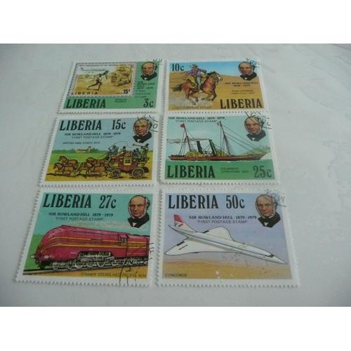 6 Timbres Liberia