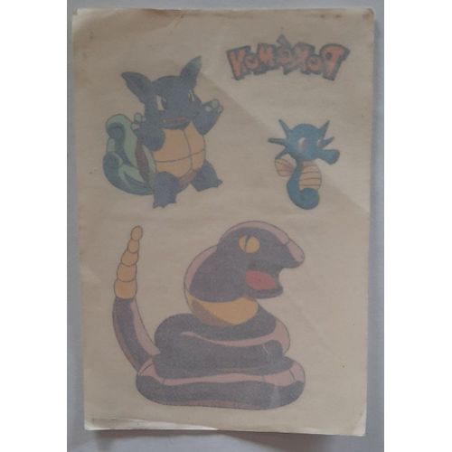 Pokemon Tatoos - Merlin Collection 2000 4/20