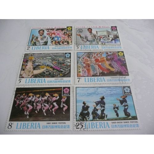 6 Timbres Liberia