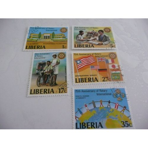 5 Timbres Liberia