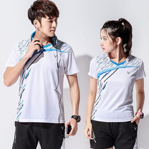 Ensembles de chemise de Badminton femme homme v tements de tennis