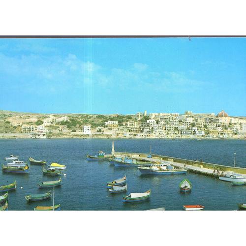 Carte Postale De Xemxija (Malte) Saint Paul's Bay