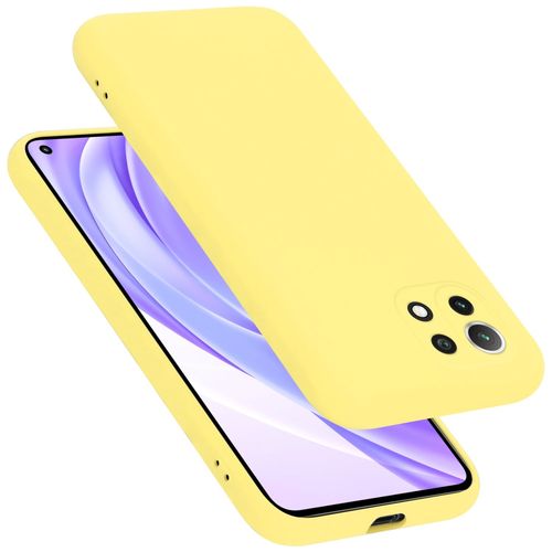 Cadorabo Housse Compatible Avec En Liquid Yellow - Étui De Protection En Silicone Tpu Flexible