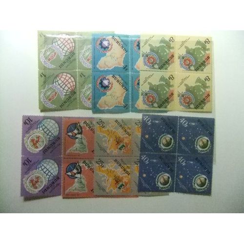 58 Burundi 1965 / Coperacion Internacional Y 20 Aniver. Onu / Yvert 161 /167 ** Mnh