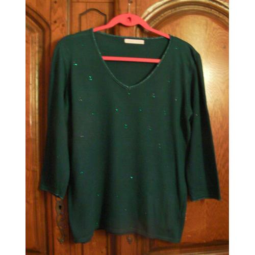 Pull Vert Armand Thiery - Taille 40/42
