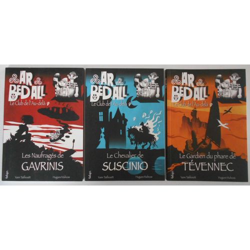 Lot De 3 Livres Ar Bed All Le Club De L'au-Dela Yann Tatibouët H. Mahoas Beluga