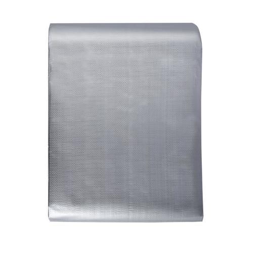 Bache de Protection Exterieur - VEVOR - 365,76x609,6 cm,Épaisseur 10 mils,avec illets Renforcés,Argent-Marron,3,1 kg