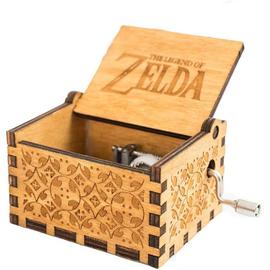 Boîte à musique en bois Zelda Song of storm - Personnalisable