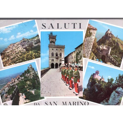 Carte Postale De La République De San Marin : 5 Vues