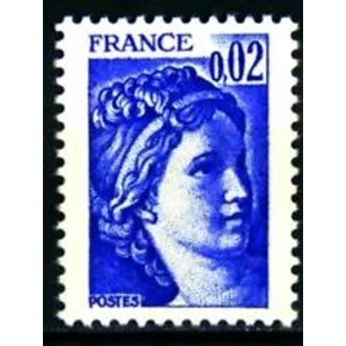 Timbre France 1977 / 78 Neuf ** Yt N° 1963 Type Sabine