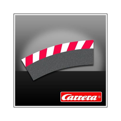 Bordures Extérieures Pour Virage Relevé 1/30°-Carrera