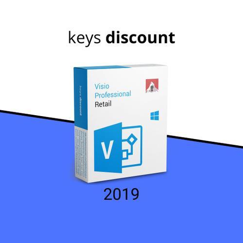 Microsoft Visio 2019 Professionnel Retail (Pc)