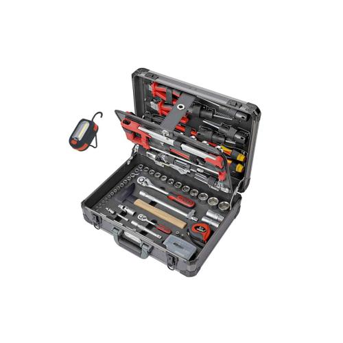 Pack KS TOOLS Coffret d'outils Ultimate - 131 pcs - 922.0731 - Baladeuse à Led - 200 lumens - 150.4375