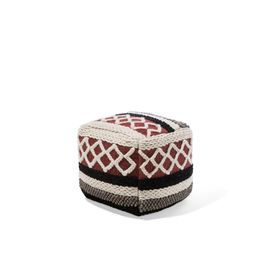 Pouf Sagar Multicolore Coton