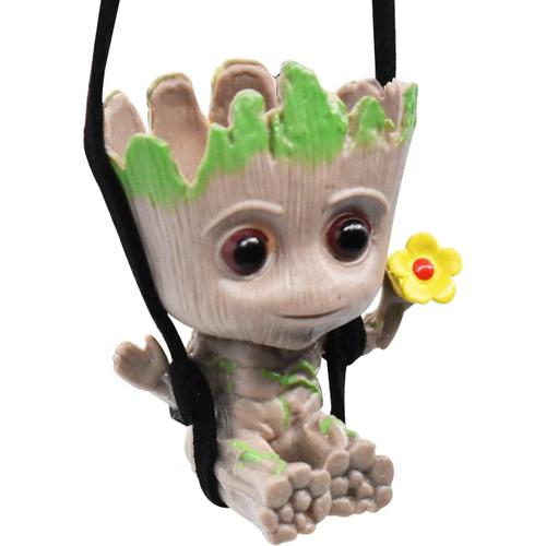 Pendentif De Rétroviseur De Voiture Groot, Ornement De Voiture Baby Groot, Gardiens De La Galaxie Pendentif De Rétroviseur De Voiture Décoration Mignon Voiture Pendentif Drôle Cadeau