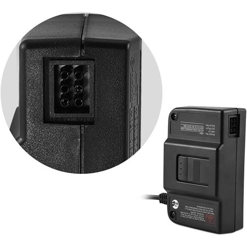 Adaptateur Secteur Pour Nintendo 64 Adaptateur Secteur Pour N64 Abs Noir Remplacement Alimentation Adaptateur Secteur Protection De Sécurité Haute Efficacité Pour Nintendo 64(100-240v)