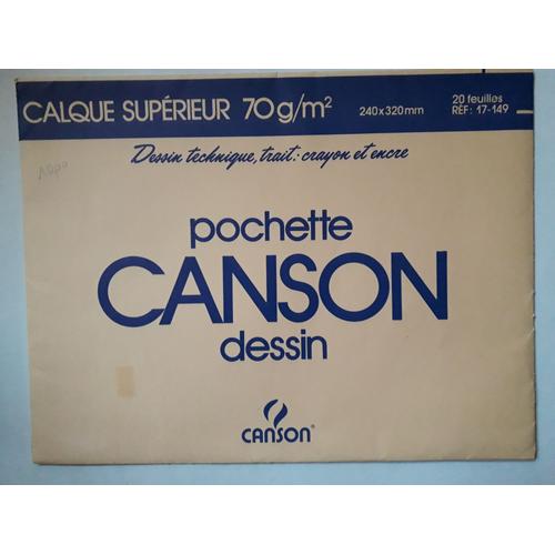 Papier Calque Supérieur 70g 24x32 Canson