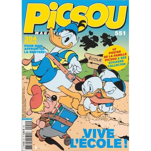 Picsou Magazine N°551 : Vive L'ecole !