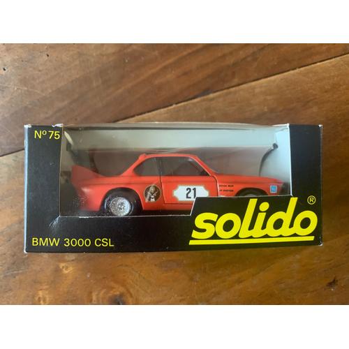 Bmw 3000 Csl Soliso 75 Avec Boite-Solido