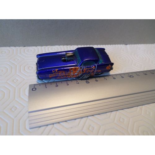 Dragster Violet Grand Capot-Hot Wheels