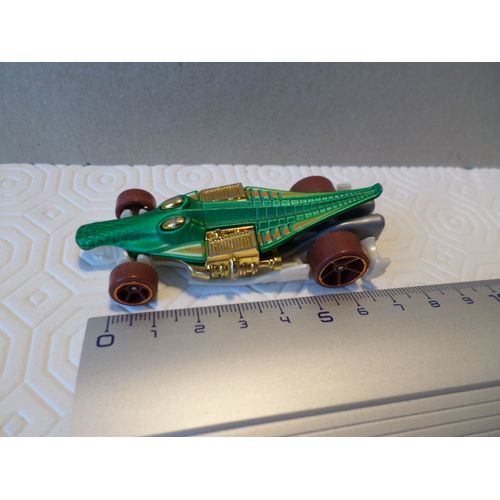 Dragster Vert Jantes Marron