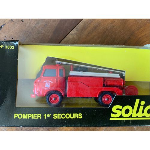 Camion De Pompiers Sainte Maxime Solido 3303 Avec Boite-Solido