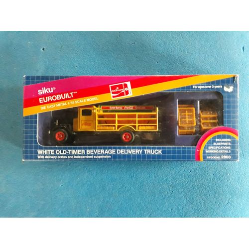 Siku 2860 - Eurobuilt Camion "Coca Cola", 1:55-Siku