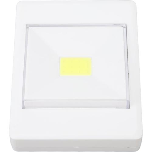 Interrupteur Mural Cob, Lampe De Placard À Batterie, Veilleuse Led Magnétique Sans Fil, Interrupteur D'éclairage Led Pour Placard, Escaliers, Bibliothèque, Sous-Sol, Garages