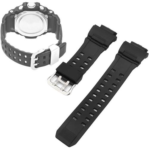 Bande de Montre-Bracelet Souple, Bracelet de Montre, Cuir Confortable Hommes Femmes pour G Shock Gw-9400