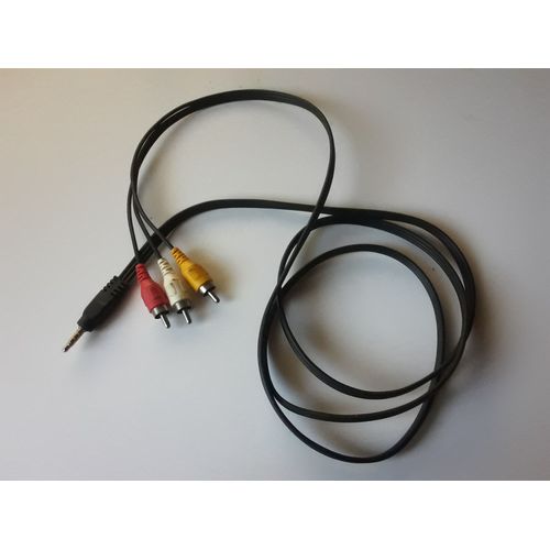 Cable mini jack vers RCA audio vidéo 1,5 M
