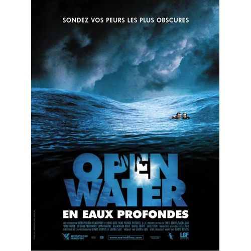 Open Water En Eaux Profondes - Véritable Affiche De Cinéma Pliée - Format 40x60 Cm - De Chris Kentis Avec Blanchard Ryan, Daniel Travis, Saul Stein, Cristina Zenarro - 2004