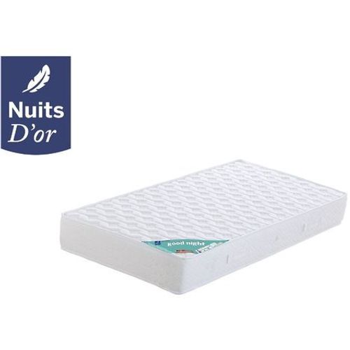 Matelas 140x190 Mousses Latex + Aertech - Soutien Très Ferme - 7 Zones De Confort - Epaisseur 21 Cm + Protège Matelas Offert 140 190