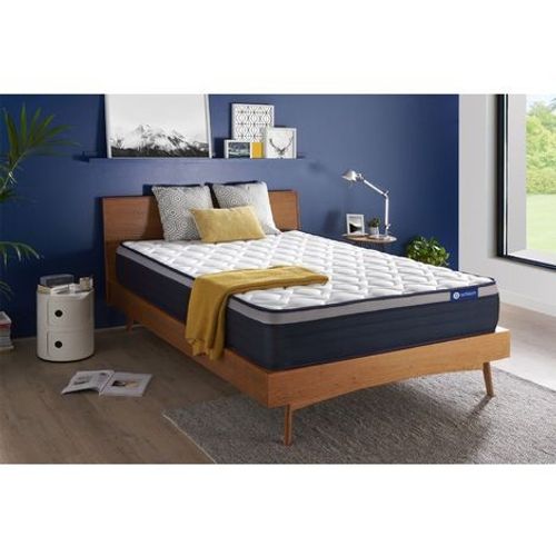 Actisom Matelas Ressorts Ensachés + Mémoire De Forme Actiflex Max 140x200 Cm Maxi Épaisseur 7 Zones De Confort