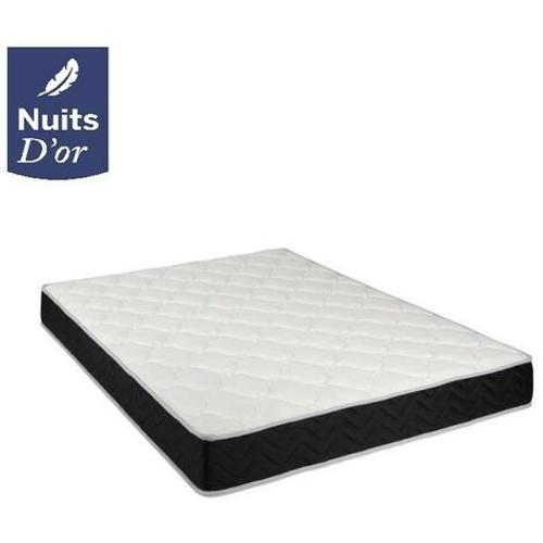 Matelas 160x190 Latex Haute Résilience 80 Kg/M3 + Aertech - Epaisseur 20 Cm - Soutien Ferme - Hypoallergénique + Protège Matelas Offert 160 190