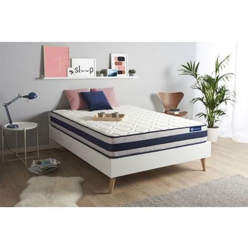 Actisom Matelas Mémoire De Forme Actimemo Ergo 160x200 Cm Maxi Épaisseur 5 Zones De Confort