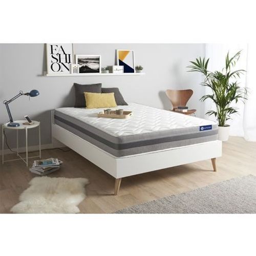 Actisom Matelas Mémoire De Forme 180x200 Cm Maxi Épaisseur 5 Zones De Confort