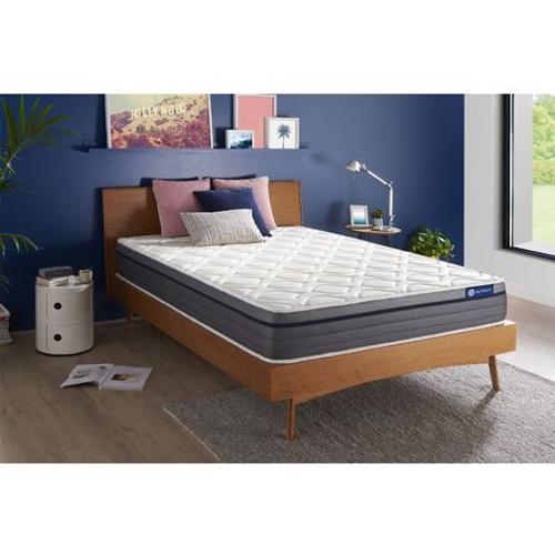 Matelas Ressorts Ensachés + Mémoire De Forme Actiflex Zen 180x200 Maxi Épaisseur 7 Zones De Confort