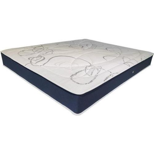 Matelas Essenzia Mercure King Size 200x200 Stretch Mousse - Blanc