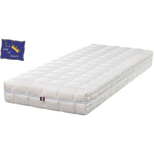 Matelas 80x200 Avec Latex Naturel Spécial Sommiers Articulés 80 Kg/M3 Dehoussable - 21 Cm - Souple + Protège Matelas Offert Natural