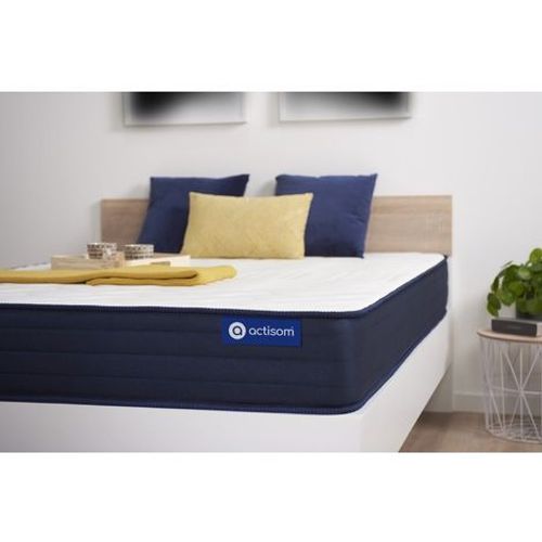 Actisom Matelas 90x200 Latex Et Mémoire De Forme 5 Zones De Confort