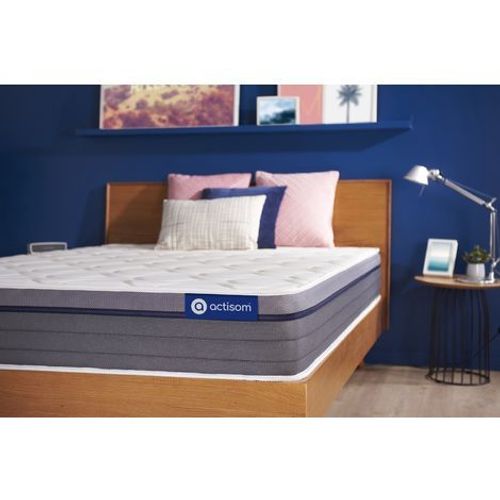 Matelas Ressorts Ensachés + Mémoire De Forme Actiflex Zen 90x200 Maxi Épaisseur 7 Zones De Confort