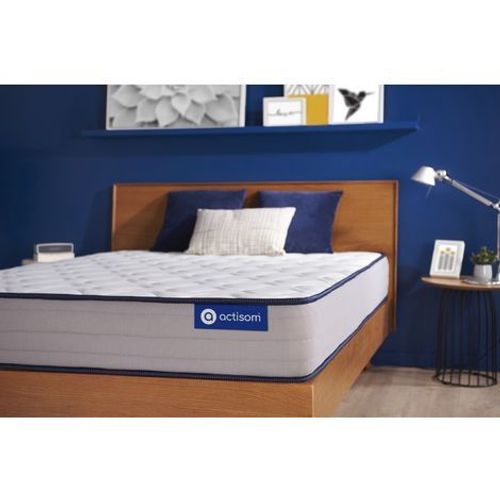 Actisom Matelas Ressorts Ensachés Et Mémoire De Forme Actiflex Form 90x200 Cm 5 Zones De Confort