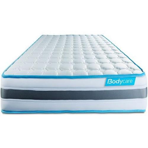 Matelas Bodyzone 90x200 Ressorts Ensachés 3 Zones Ultra Épaisseur