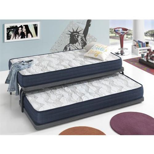 Matelas 80x190 Lot 2 Air Latex Epaisseur 18 Cm - Renforcement Lombaire En Latex ¿ Juvenil