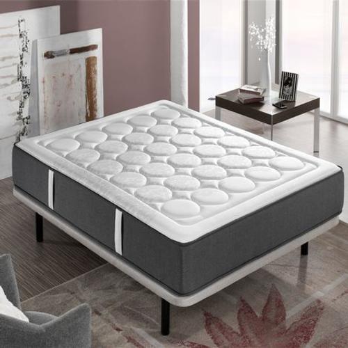 Matelas 150x190 Airsystem Privilege Epaisseur 28 Cm ¿ Noyau En Mousse Respirant - Antiacarien Et Adaptable