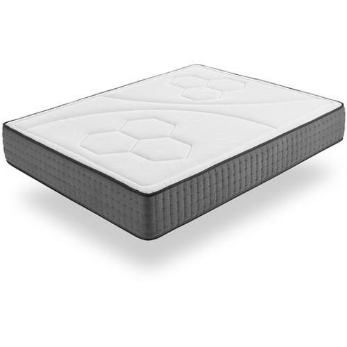 Moonia | Matelas Hexacare | 28 Cm D'épaisseur | Technologie Duo System | Ressorts Ensachés | 135x190cm