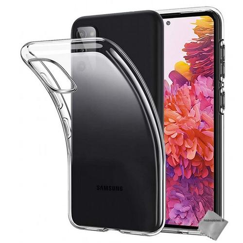 Housse Etui Coque Gel Fine Samsung Galaxy S20 Fe 5g + Verre Trempe - Transparent Tpu