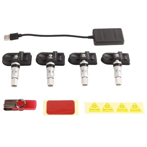 Moniteur De Pression Des Pneus Kit De Capteur Interne De Navigation De Voiture Tpms Connecté Par Usb Pour Système De Surveillance