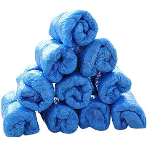 Couvre-Chaussures Jetables Couvre-Bottes Imperméables En Plastique Couvre-Chaussures Antidérapants Anti-Poussière, Couvre-Chaussures Jetables, Couvre-Chaussures Jetables Antidérapants 100pcs